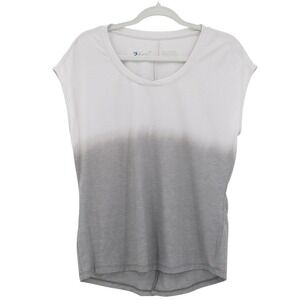 Kuhl Isla T-Shirt Womens M Gray Ombre Camping Hiking Outdoor‎ Mountain UPF 50+
